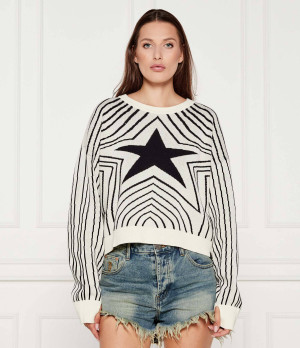 One Teaspoon Sweter STAR GAZING | Relaxed fit