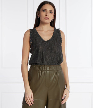 Pinko Lniany top | Relaxed fit