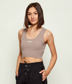 GUESS ACTIVE Top FLAMINIA | Cropped Fit | z dodatkiem wełny