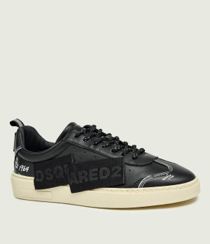 Dsquared2 Skórzane sneakersy RIDER