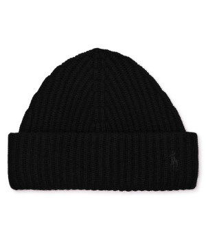 POLO RALPH LAUREN Wełniana czapka LUX RIB