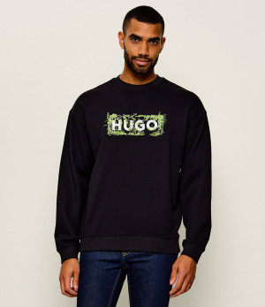Hugo Blue Bluza Niviocrew | Regular Fit