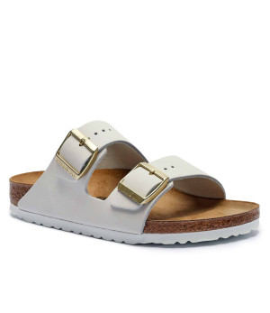 Birkenstock Skórzane klapki Arizona | narrow fit