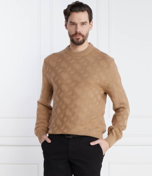 BOSS BLACK Wełniany sweter Palao | Regular Fit
