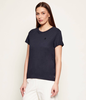 BOSS BLACK T-shirt Eventsa9 | Regular Fit | z dodatkiem jedwabiu