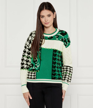 Marc Cain Wełniany sweter | Regular Fit