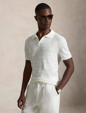 POLO RALPH LAUREN Polo | Regular Fit | z dodatkiem lnu