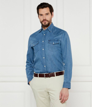 Tommy Hilfiger Jeansowa koszula | Regular Fit