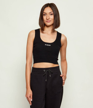GUESS ACTIVE Top FLAMINIA | Cropped Fit | z dodatkiem wełny