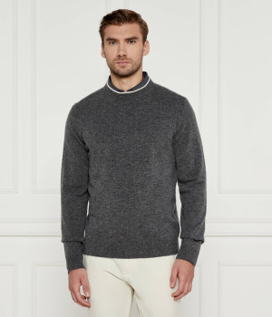 BOSS BLACK Wełniany sweter Ebacio | Regular Fit