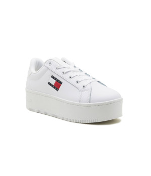 Tommy Jeans Skórzane sneakersy