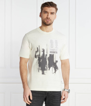 BOSS ORANGE T-shirt Te_Patchwork | Relaxed fit