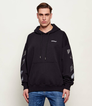 OFF-WHITE Bluza METAL ARROW | Relaxed fit