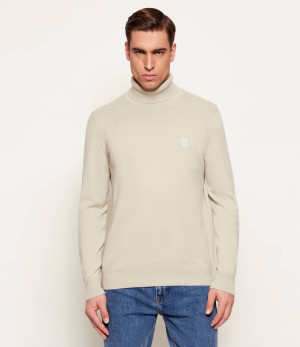 BOSS ORANGE Golf Akiro S | Regular Fit | z dodatkiem kaszmiru