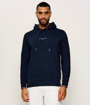 Tommy Hilfiger Bluza TOMMY LOGO TIPPED HOODY | Regular Fit
