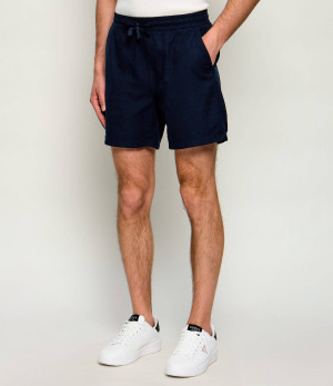 Tommy Jeans Szorty | Relaxed fit | z dodatkiem lnu