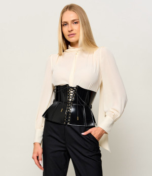 Elisabetta Franchi Skórzany pasek