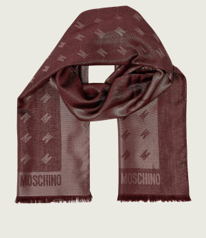 Moschino Szal | z dodatkiem jedwabiu i wełny