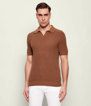 Gran Sasso Polo | Slim Fit frotté