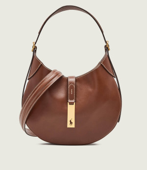 POLO RALPH LAUREN Skórzane hobo Id