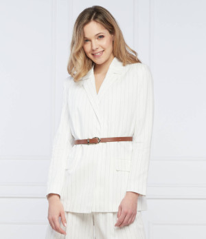 Liu Jo Marynarka | Regular Fit | z dodatkiem lnu