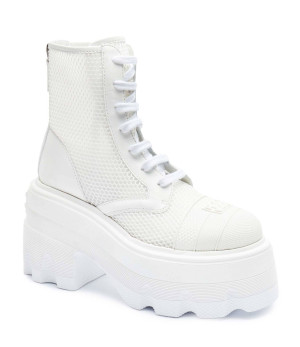 Casadei Botki Skate | z dodatkiem skóry