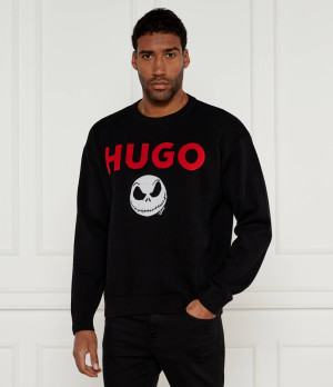 HUGO Sweter HUGO x Disney Selm_NBC | Loose fit