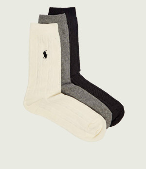 POLO RALPH LAUREN Skarpety 3-pack