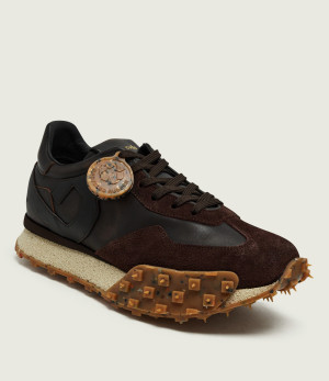 BARRACUDA Skórzane sneakersy Impact Plus | zamsz
