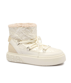 Pinko Śniegowce Yoko 19 | shearling | z dodatkiem skóry