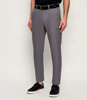 BOSS BLACK Spodnie chino P-Kaiton1-Zip | Slim Fit
