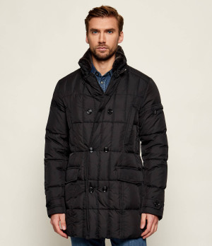 MooRER Puchowa kurtka MORRIS-KM | Slim Fit | z dodatkiem wełny