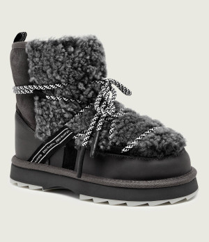 EMU Australia Śniegowce Blurred Teddy | shearling | skóra
