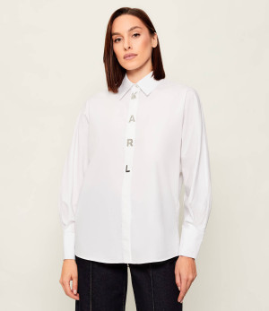 Karl Lagerfeld Koszula snap fashion | Loose fit