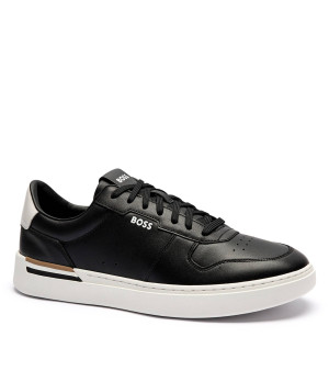 BOSS BLACK Skórzane sneakersy Clint_Tenn_ltvpN