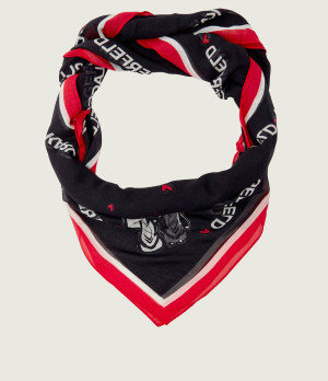 Karl Lagerfeld Chusta ikon valentine | z dodatkiem jedwabiu