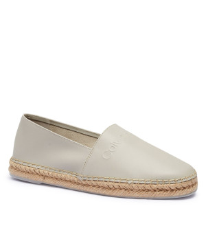 Calvin Klein Skórzane espadryle