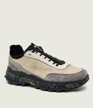 Premiata Sneakersy DEVEN_435 | z dodatkiem skóry | shearling