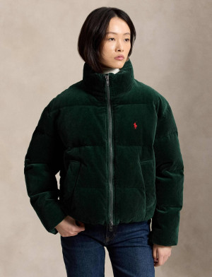 POLO RALPH LAUREN Puchowa kurtka Cord | Regular Fit | sztruks