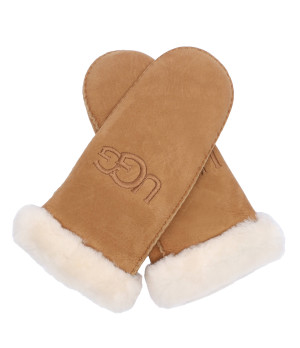 UGG Skórzane rękawiczki