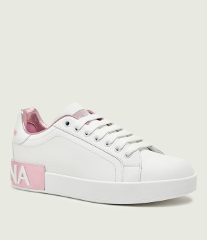 Dolce & Gabbana Skórzane trampki