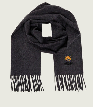 Moschino Wełniany szal