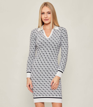 GUESS Sukienka AUBREY | z dodatkiem wełny