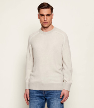 BOSS ORANGE Wełniany sweter Akajer | Relaxed fit