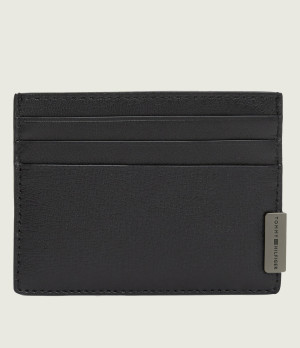 Tommy Hilfiger Skórzane etui na karty HARDWARE
