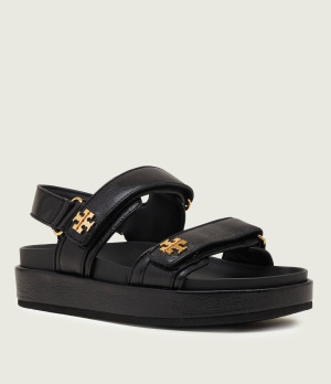 TORY BURCH Skórzane sandały KIRA SPORT