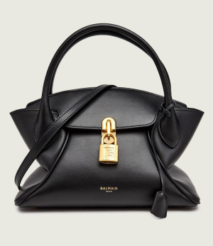 Balmain Skórzany kuferek Pulse Day Small