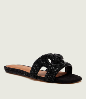 Kurt Geiger Klapki EAGLE | zamsz