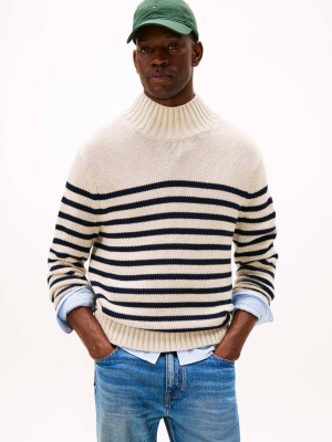 Tommy Hilfiger Półgolf Heritage | Loose fit