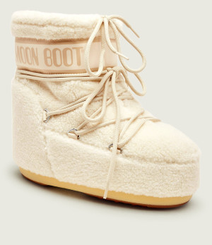 Moon Boot Śniegowce Icon Low | shearling